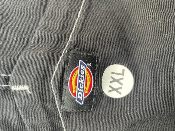 DICKIES DUNGAREE CLASSIC ΜΑΥΡΟ UNISEX PRE OWNED XXL