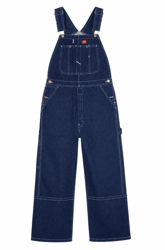 DICKIES DUNGAREE CLASSIC BLUE WOMEN PRE OWNED L
