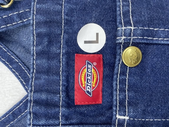 DICKIES DUNGAREE CLASSIC ΜΠΛΕ ΓΥΝΑΙΚΕΙΟ PRE OWNED L