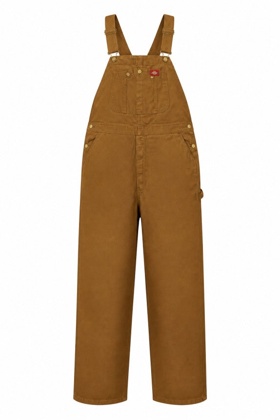 DICKIES DUNGAREE WORKWEAR BROWN ΑΝΤΡΙΚΟ PRE OWNED 5XL