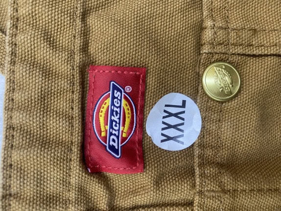 DICKIES DUNGAREE WORKWEAR BROWN UNISEX PRE OWNED XXXL