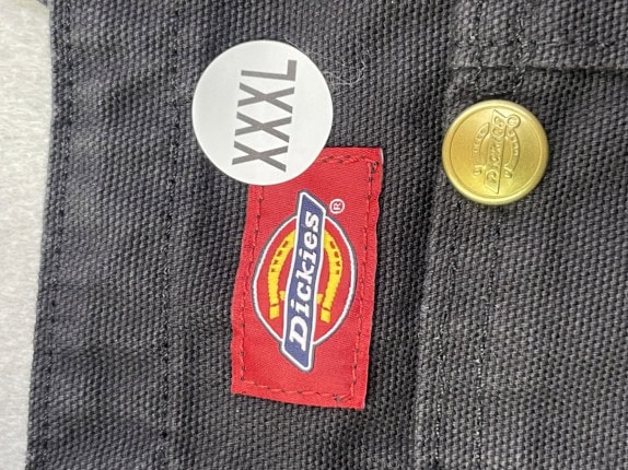 DICKIES DUNGAREE WORKWEAR ΜΑΥΡΟ ΑΝΤΡΙΚΟ PRE OWNED XXXL