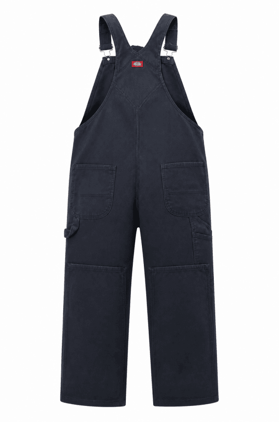 DICKIES SALOPETTE WORKWEAR ΜΑΥΡΟ ΑΝΤΡΙΚΟ PRE OWNED 5XL