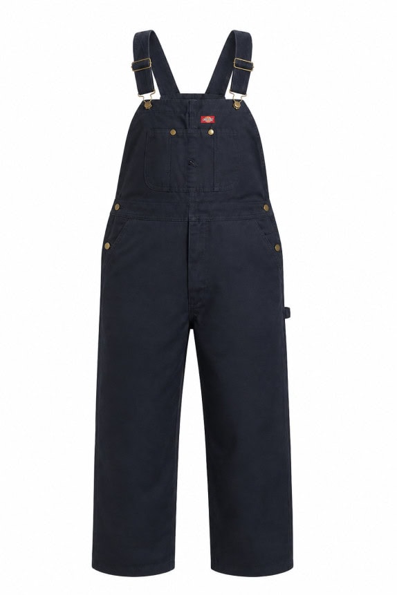 DICKIES DUNGAREE WORKWEAR ΜΑΥΡΟ ΑΝΤΡΙΚΟ PRE OWNED 5XL