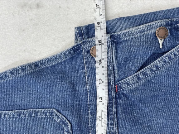 DICKIES DUNGAREES UTILITY ΜΠΛΕ ΑΝΤΡΙΚΟ PRE OWNED S