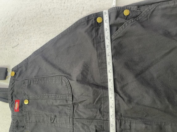 DICKIES DUNGAREES WORKWEAR BLACK UNISEX PRE OWNED