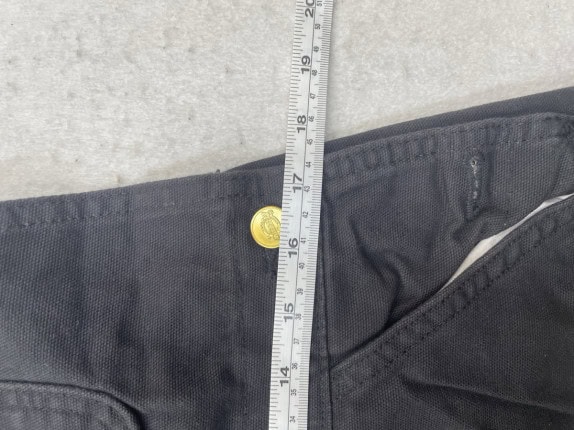 DICKIES DUNGAREES WORKWEAR BLACK UNISEX PRE OWNED L