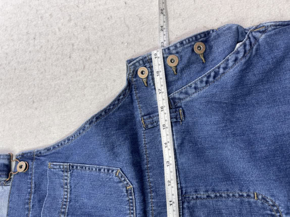 DICKIES SALOPETTE WORKWEAR BLU UNISEX PRE OWNED XL