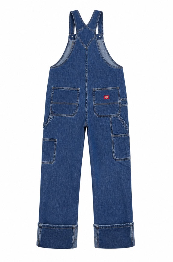 DICKIES SALOPETTE WORKWEAR BLU UNISEX PRE OWNED XL