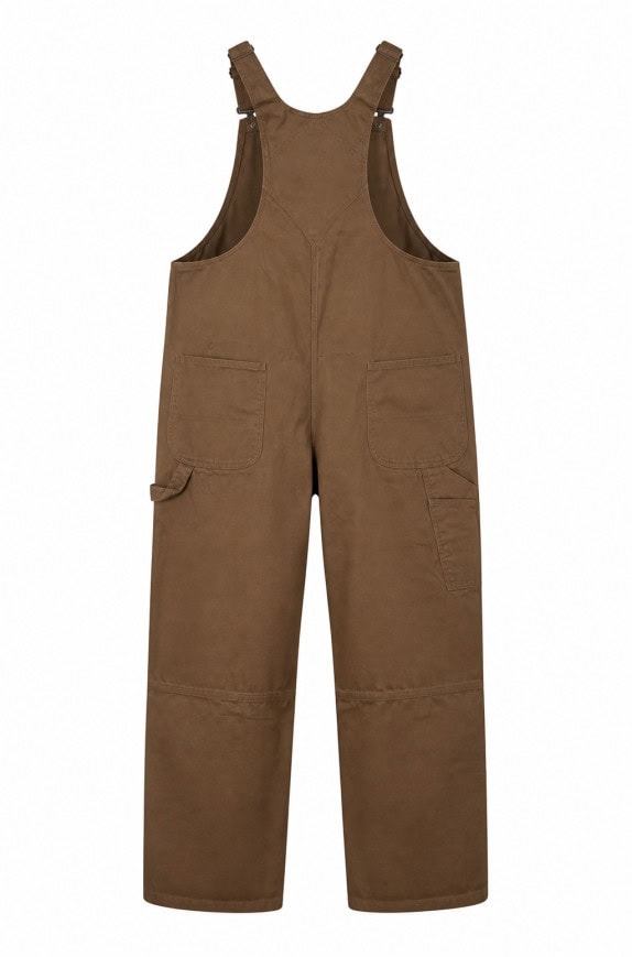DICKIES DUNGAREES WORKWEAR BROWN ΑΝΤΡΙΚΟ PRE OWNED 4XL