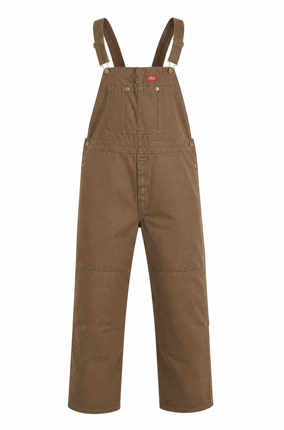 DICKIES DUNGAREES WORKWEAR MARRONE 3XL