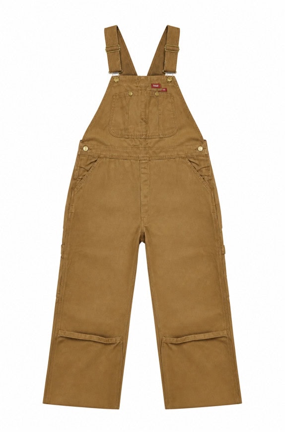 DICKIES DUNGAREES WORKWEAR MARRONE UOMO PRE OWNED XL