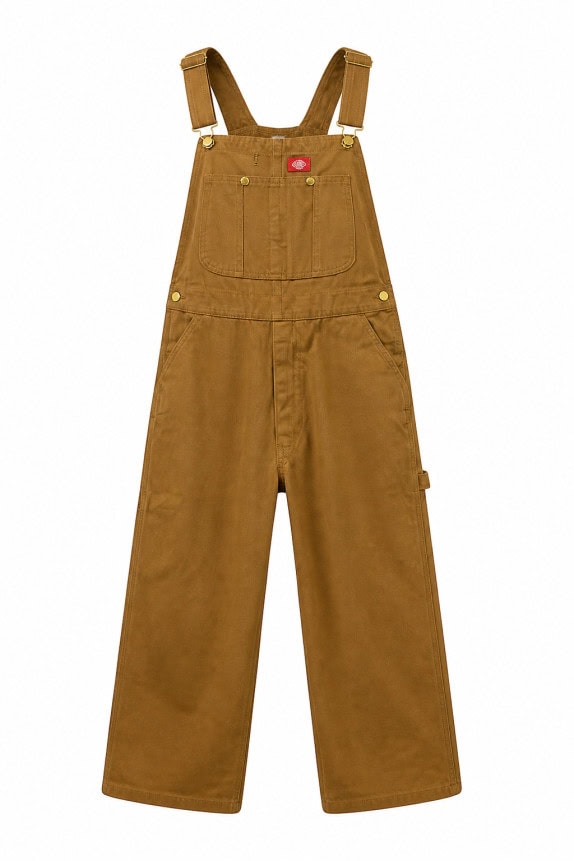 DICKIES DUNGAREES WORKWEAR BROWN MEN PRE OWNED XL