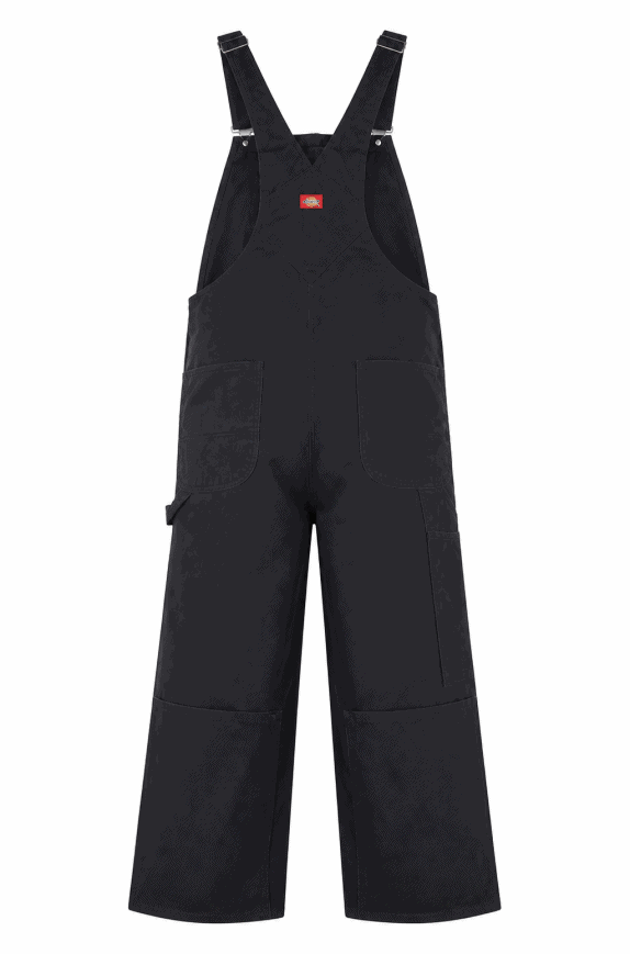 DICKIES DUNGAREES WORKWEAR ΜΑΥΡΟ ΑΝΤΡΙΚΟ PRE OWNED 3XL