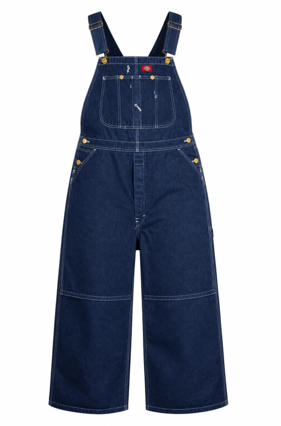 DICKIES DUNGAREES WORKWEAR ΜΠΛΕ ΑΝΤΡΙΚΟ PRE OWNED XXL
