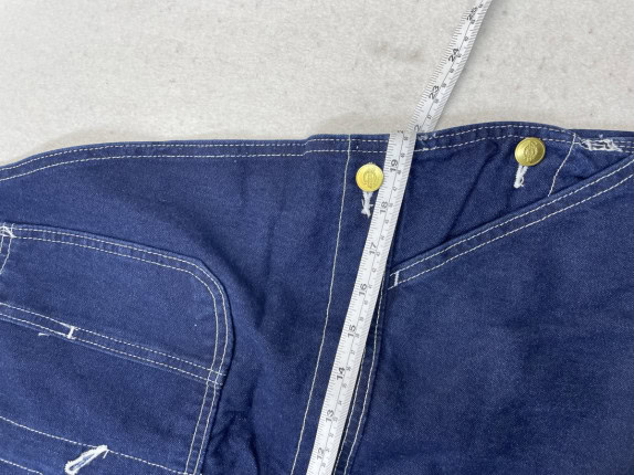 DICKIES DUNGAREES WORKWEAR ΜΠΛΕ ΑΝΤΡΙΚΟ PRE OWNED XXL