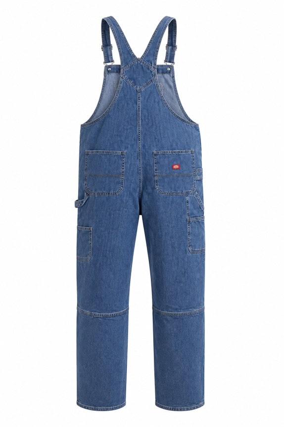 DICKIES DUNGAREES WORKWEAR ΜΠΛΕ ΑΝΤΡΙΚΟ PRE OWNED 3XL