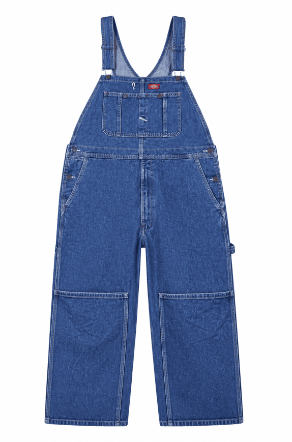 DICKIES DUNGAREES WORKWEAR BLUE WOMEN PRE OWNED XXL