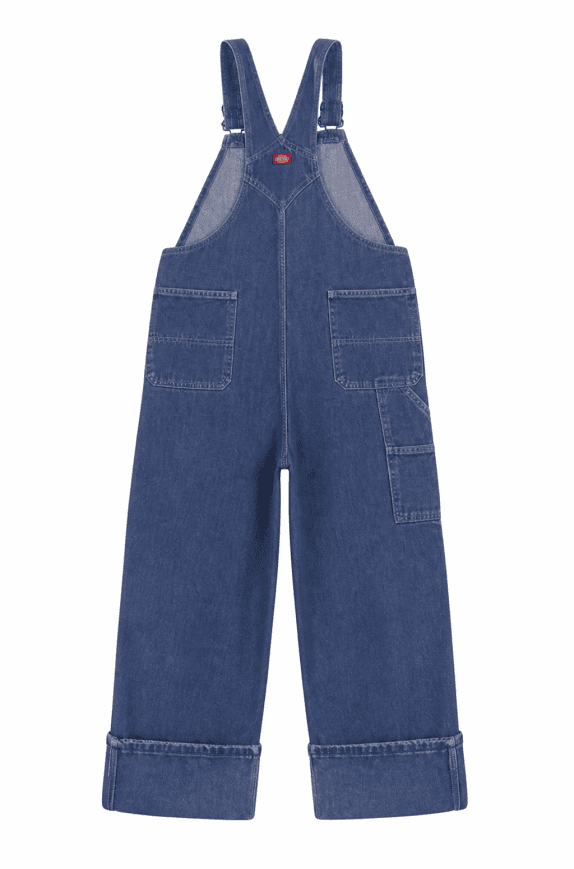 DICKIES DUNGAREES WORKWEAR BLU DONNA PRE OWNED S