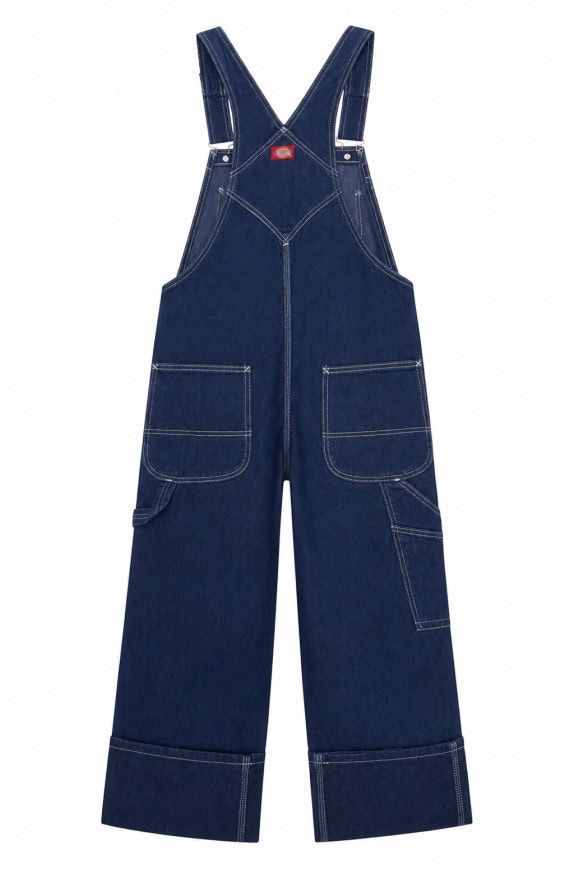 DICKIES DUNGAREES WORKWEAR NAVY MEN PRE OWNED M