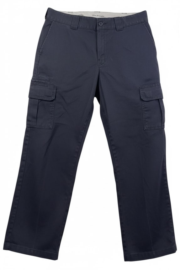 Dickies FLEX Cargo Παντελόνι Slim Straight Μαύρο Unisex XL