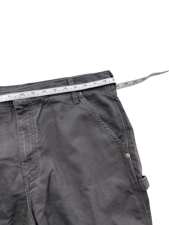 DICKIES FLEX CARPENTER SHORTS WORKWEAR CHARCOAL MENS PRE OWNED XL