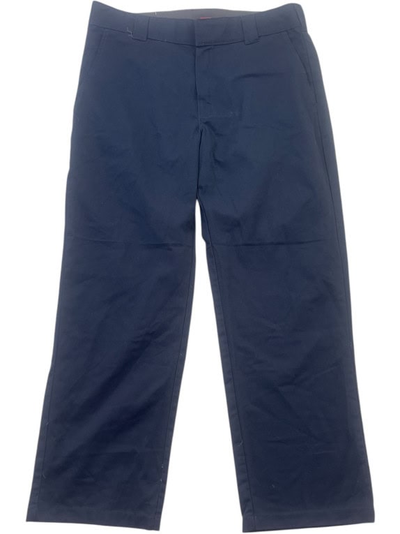 DICKIES FLEX PANTALONI DA LAVORO WORKWEAR NAVY UOMO PRE OWNED XL