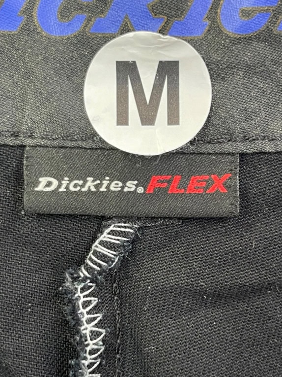 DICKIES FLEX PANTALONI WORKWEAR NERI UOMO PRE OWNED M
