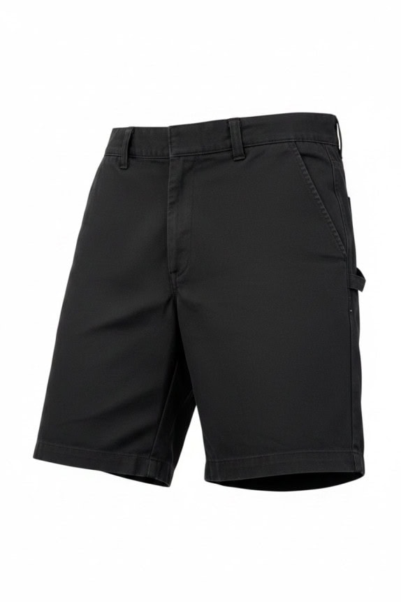 DICKIES FLEX WORKWEAR SHORTS BLACK MEN PRE OWNED S