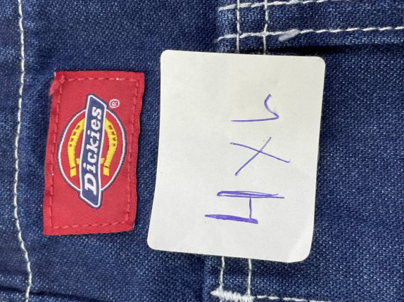 DICKIES ΦΟΡΜΑ DENIM WORKWEAR ΜΠΛΕ ΑΝΤΡΙΚΟ PRE OWNED 4XL
