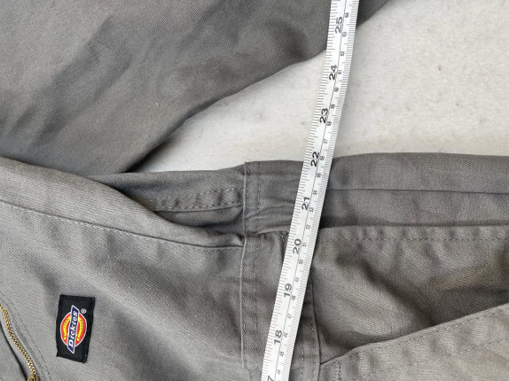 DICKIES ΦΟΡΜΑ ΕΡΓΑΣΙΑΣ UTILITY ΓΚΡΙ ΑΝΤΡΙΚΟ PRE OWNED XL