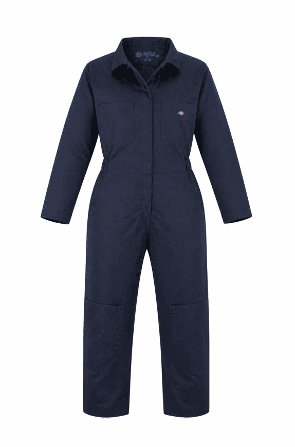 DICKIES LONG SLEEVE JUMPSUIT WORKWEAR NAVY WOMEN PRE OWNED S