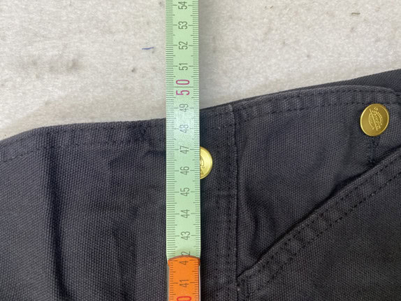 DICKIES ΦΟΡΜΑ ΟΒΕΡΑΛ ΜΙΝΙΜΑΛ ΜΑΥΡΟ ΑΝΤΡΙΚΟ PRE OWNED XXL
