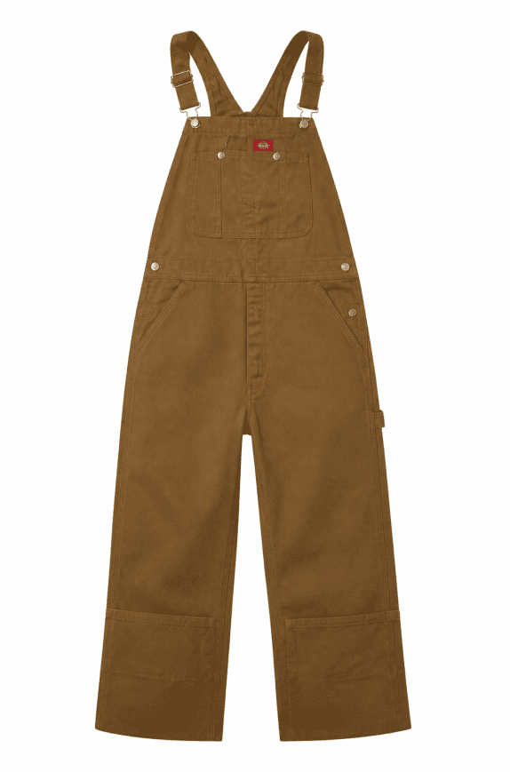 DICKIES SALOPETTE  WORKWEAR BROWN MEN PRE OWNED XL