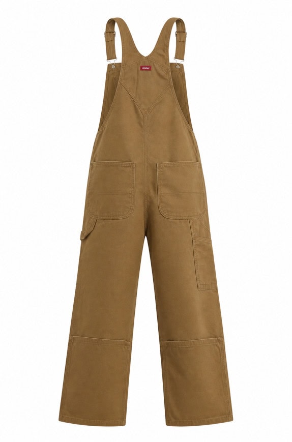 DICKIES OVERALLS WORKWEAR BEIGE MALE PRE OWNED XL