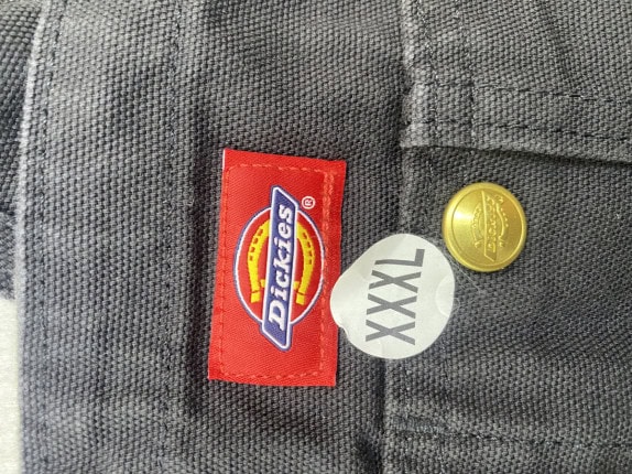 DICKIES OVERALL WORKWEAR BLACK MEN PRE OWNED 3XL