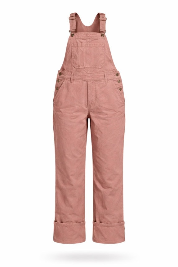 DICKIES WORKWEAR OVERALLS PINK WOMEN PRE OWNED L
