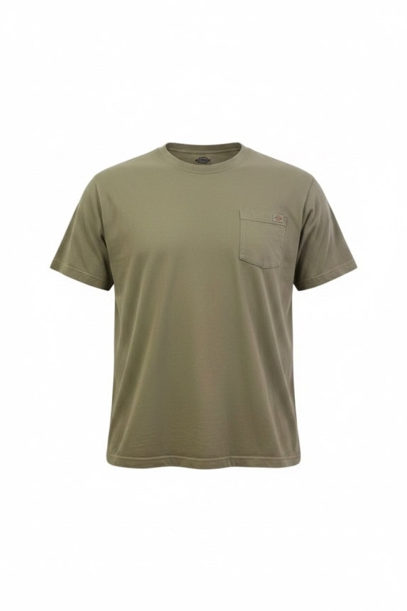DICKIES GRAPHIC TEE MINIMAL OLIVE MEN PRE OWNED XXL