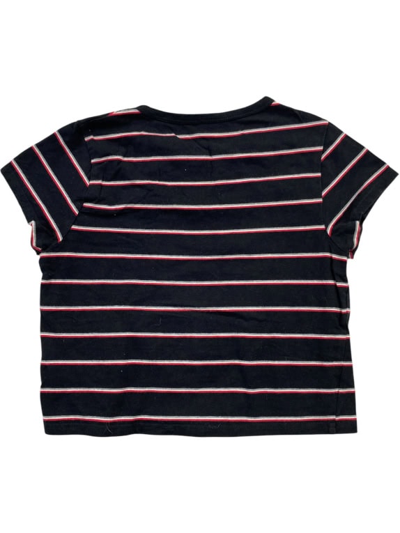 Dickies Γυναικείο Ριγέ T-Shirt Μαύρο Size XS