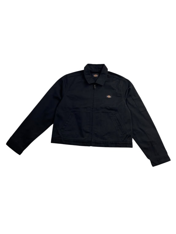 DICKIES Jacket Workwear CASUAL Λογότυπο Μαύρο Unisex XS/S