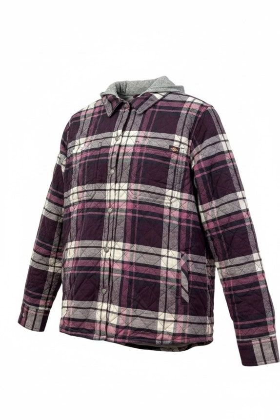 DICKIES ΚΑΠΙΤΟΝΕ ΠΟΥΚΑΜΙΣΟΜΠΟΥΦΑΝ ΜΕ ΚΟΥΚΟΥΛΑ WORKWEAR ΜΠΟΡΝΤΟ ΚΑΡΟ ΑΝΤΡΙΚΟ PRE OWNED L