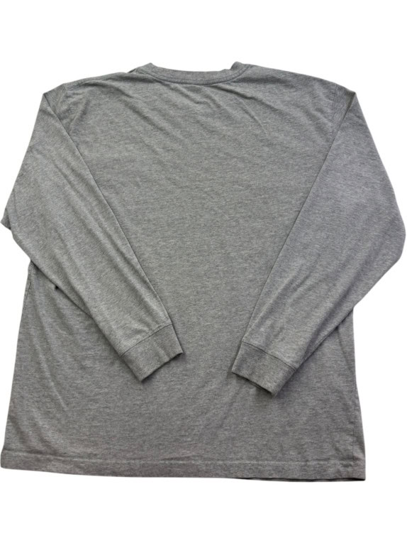 DICKIES LONG SLEEVE T SHIRT MINIMAL GREY MEN PRE OWNED XL