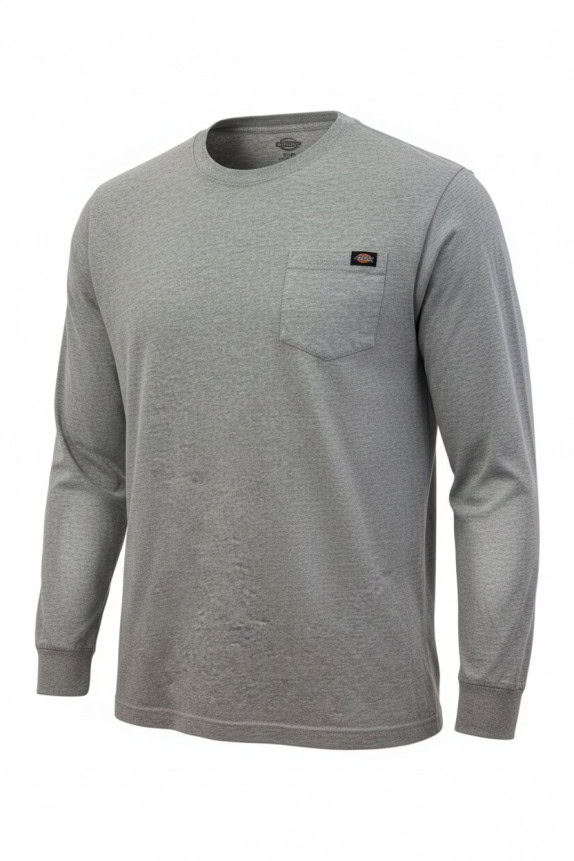DICKIES MAGLIA MANICA LUNGA MINIMAL GRIGIA UOMO PRE OWNED XL