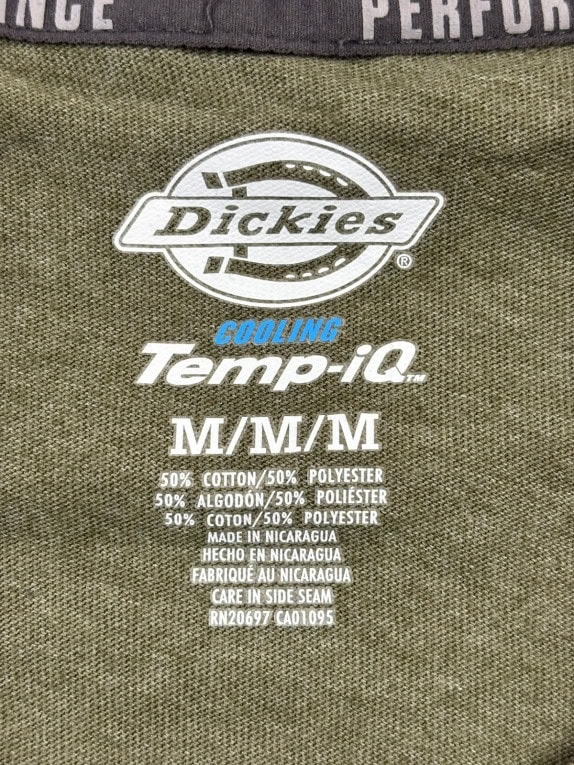 DICKIES ΜΑΚΡΥΜΑΝΙΚΗ ΜΠΛΟΥΖΑ MINIMAL WORKWEAR OLIVE ΑΝΤΡΙΚΟ PRE OWNED M