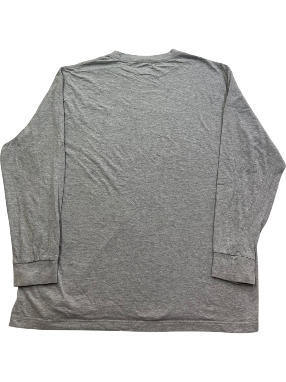DICKIES ΜΠΛΟΥΖΑ ΜΑΚΡΥΜΑΝΙΚΗ VINTAGE ΓΚΡΙ ΑΝΤΡΙΚΟ 2XL pre-owned