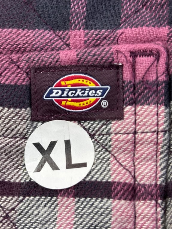 DICKIES ΜΠΟΥΦΑΝ ΠΟΥΚΑΜΙΣΟ ΜΕ ΚΟΥΚΟΥΛΑ WORKWEAR ΜΩΒ ΚΑΡΟ ΓΥΝΑΙΚΕΙΟ PRE OWNED XL