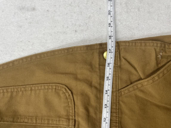 DICKIES TUTA CARPENTER MARRONE UOMO PRE OWNED L