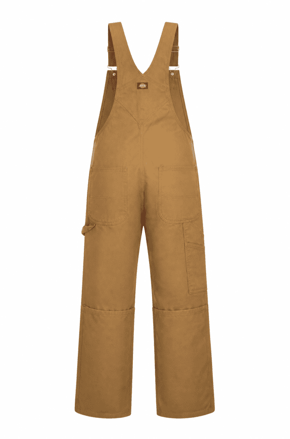 DICKIES TUTA CARPENTER MARRONE UOMO PRE OWNED L