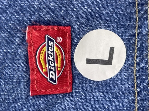 DICKIES ΟΛΟΣΩΜΗ ΦΟΡΜΑ DENIM WORKWEAR ΜΠΛΕ ΑΝΤΡΙΚΟ PRE OWNED L