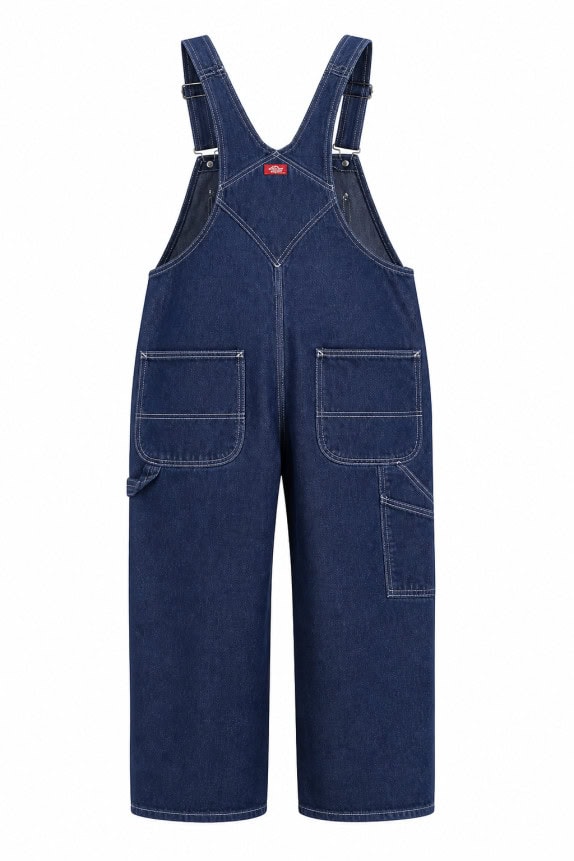 DICKIES TUTA INTERA DENIM WORKWEAR BLU UOMO PRE OWNED XL